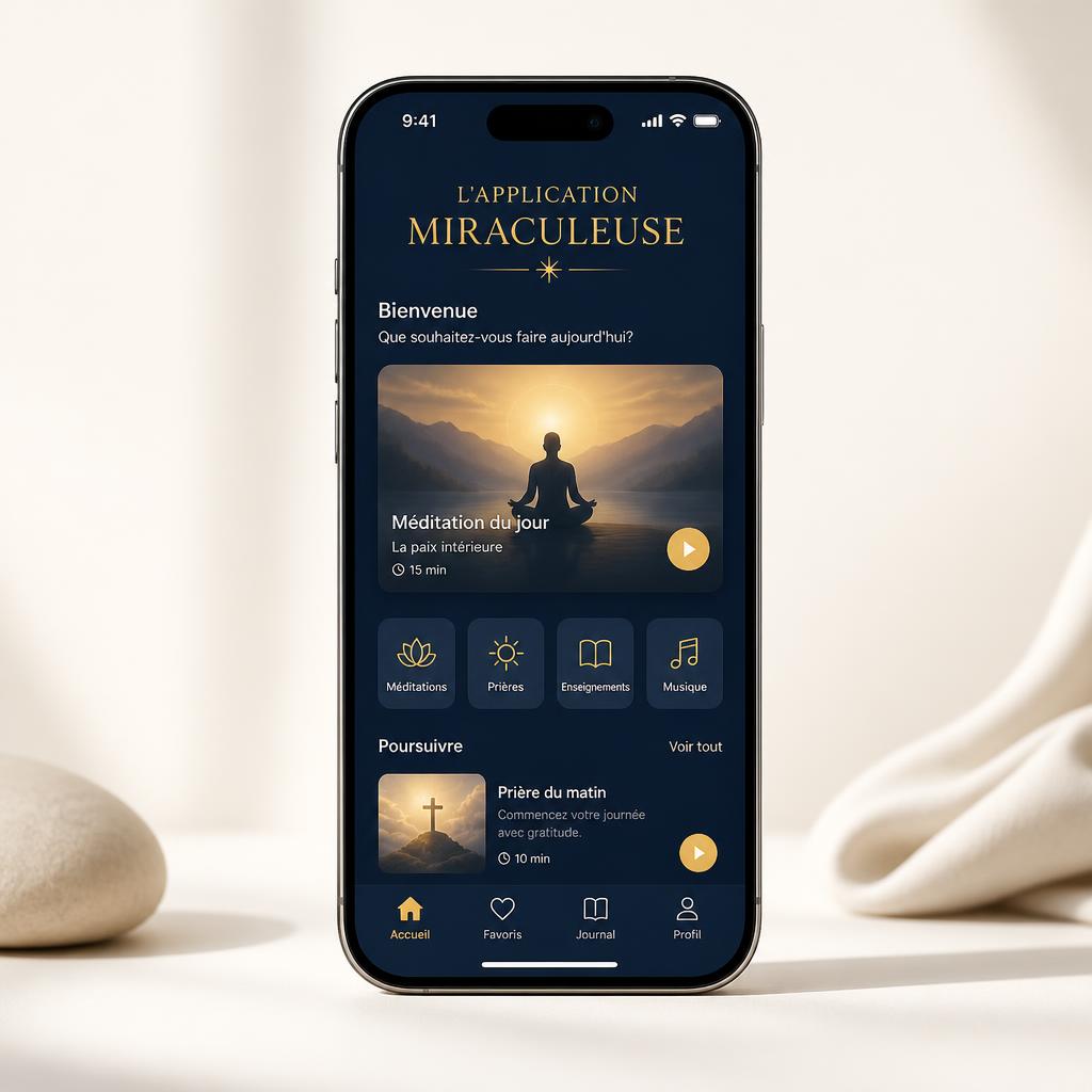 L'Application Miraculeuse sur iPhone